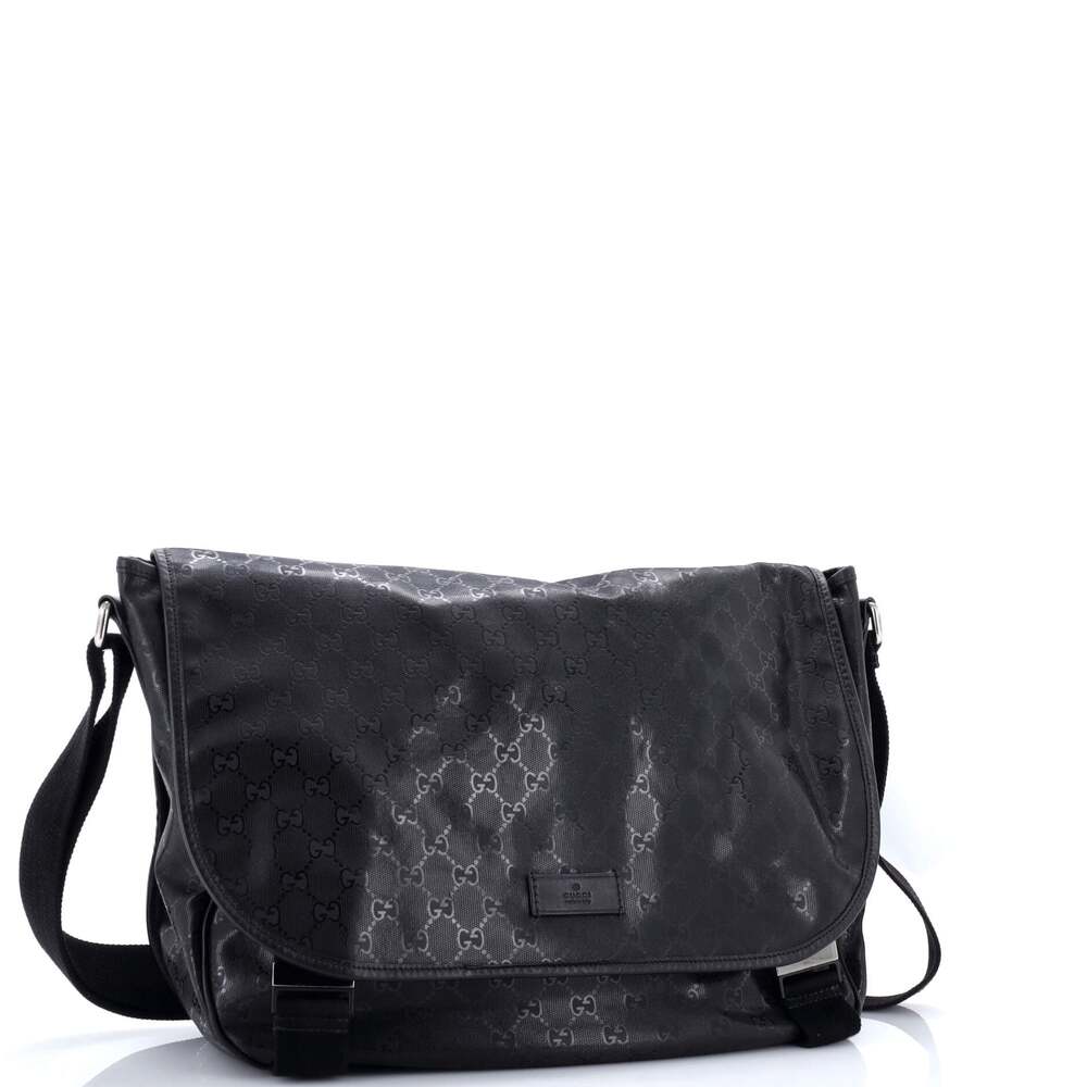 Gucci Double Buckle Messenger Bag Gg #226304G59B - Picture 2 of 8